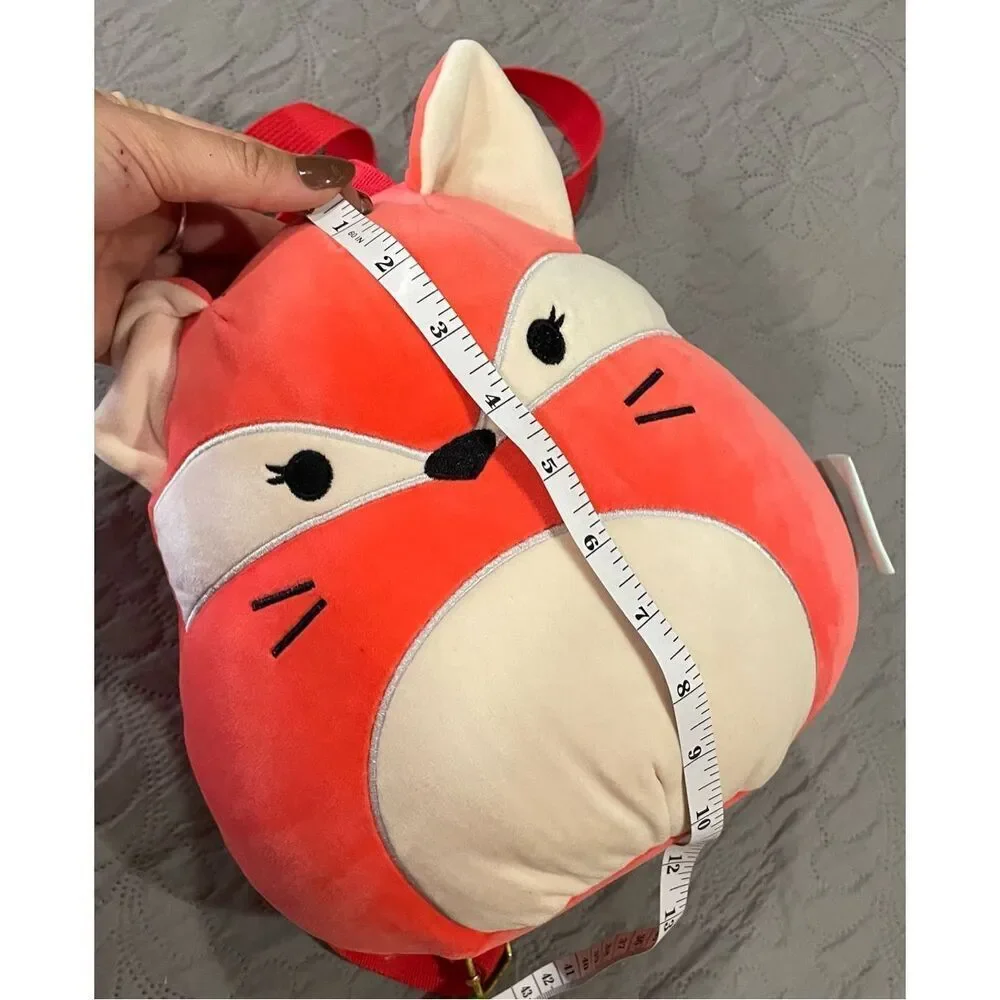 Squishmallows Fifi the Fox Mini Plush Backpack